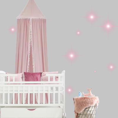 ciel de lit bebe ambiance féerique
