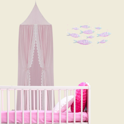 ciel de lit pour fille voile fastidieux