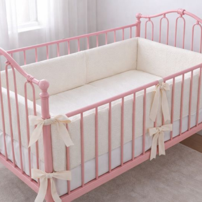 tour de lit bebe blanc tendresse partager