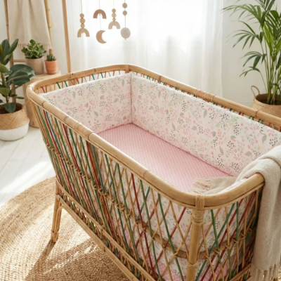 tour de lit de bebe par cher devient point central