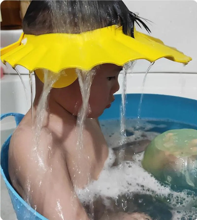 Chapeau de bain bébé I ShampooCap™ – Brillante Maman