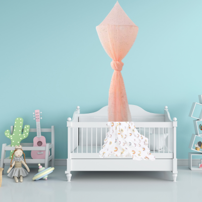 ciel de lit bébé élément décoratif