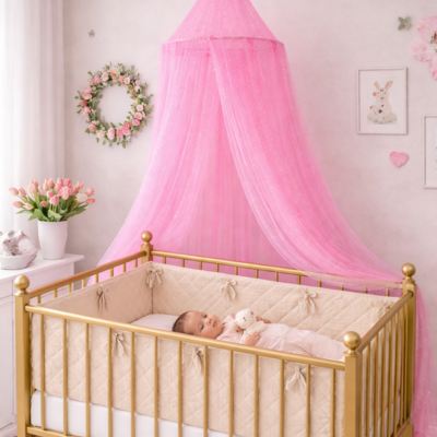 ciel de lit bébé magie douceur