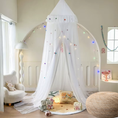 ciel de lit lit cabane agit comme bouclier protecteur