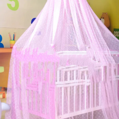 ciel de lit pour bebe tissu legere garantie protection