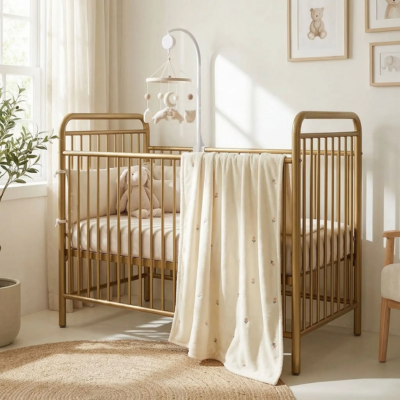 couverture en polaire bebe universelle
