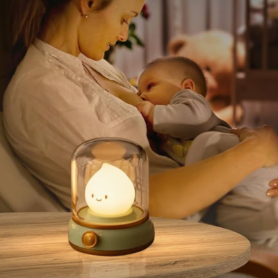 lampe veilleuse bebe flamme douce danse sans brûler