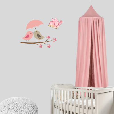 lit bebe voile frontière douce