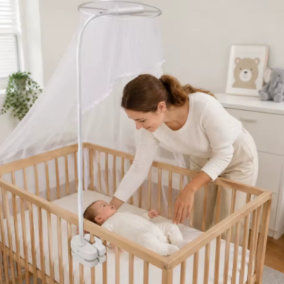 support ciel de lit anti - moustiques enfin tranquillité