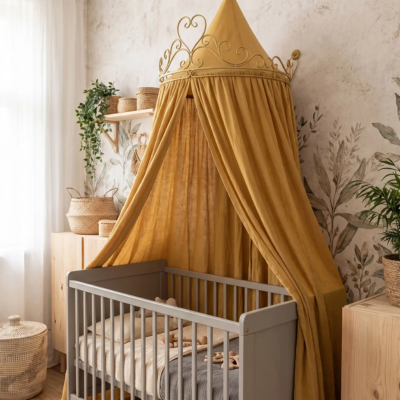 support pour ciel de lit cocon royal durable