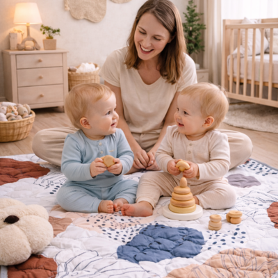 TAPIS DE SOL BÉBÉ - FLORE™