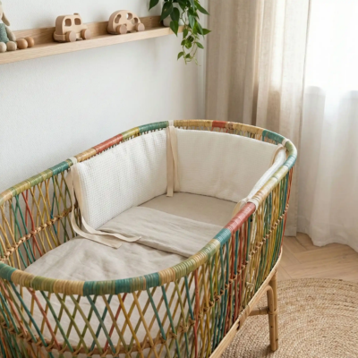 tour de lit bebe blanc offre protection efficace