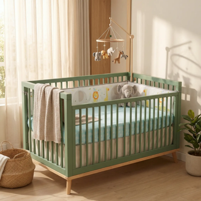 tour de lit bebe complet solution chaleureux