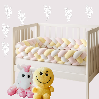 tresse de lit bébé entoure choix d'amour