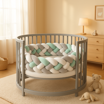 tresse de lit bebe reste chaud confortable