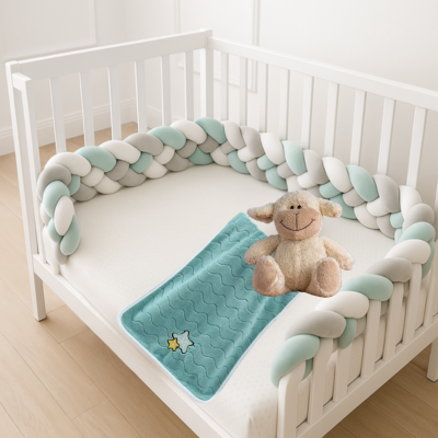 tresse de lit bebe s'épanouir environnement