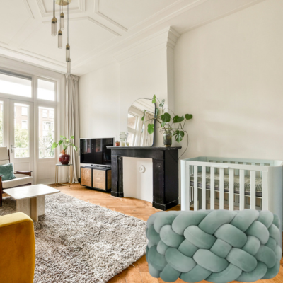 tresse de lit vert sauge coloris inspire nature