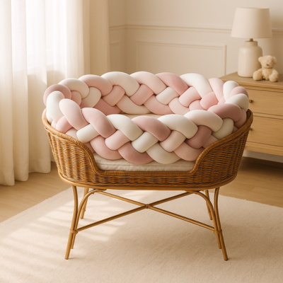 tresse tour de lit protége hauteur nécessaire