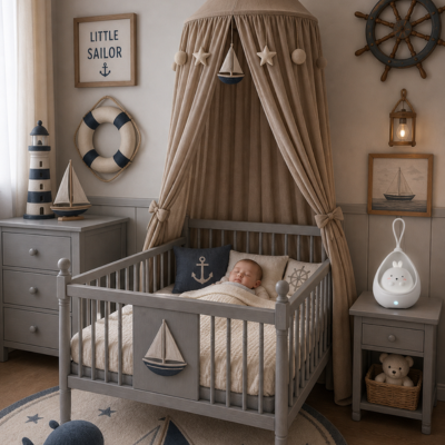 veilleuse bébé atmosphère enveloppante