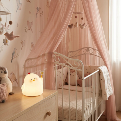 veilleuse bébé fille élunia tendre rassurant