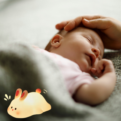 veilleuse bebe lapin combine sécurité