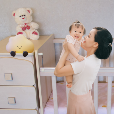 veilleuse bébé nuage aide précieux