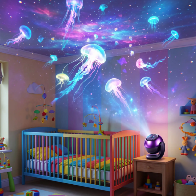veilleuse bébé projecteur plafond tendresse
