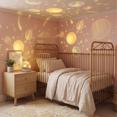 veilleuse bébé projection plafond multivers petite merveille