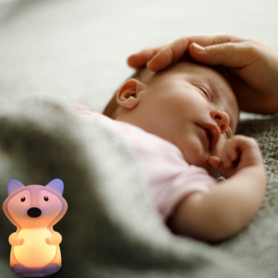 veilleuse bébé renard moment magique