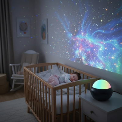 veilleuse projecteur bébé ciel étoile devient acteur