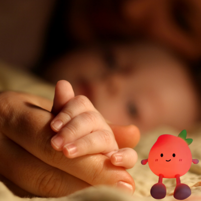 veilleuse rouge bébé accompagne réveil nocturne