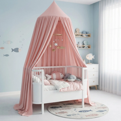 voile ciel de lit barrière douce