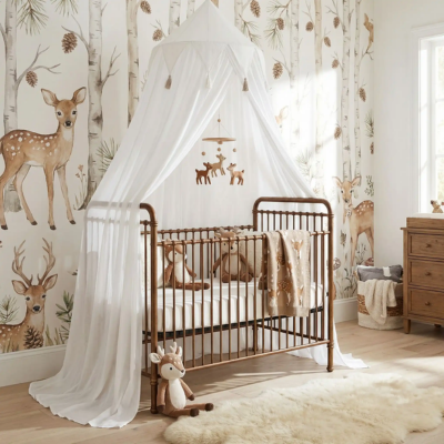 voile de lit de bebe transforme chaque nuit