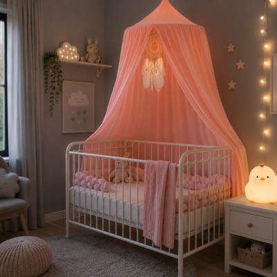 voile de lit pour bebe protecteur respirant l'espace sommeil